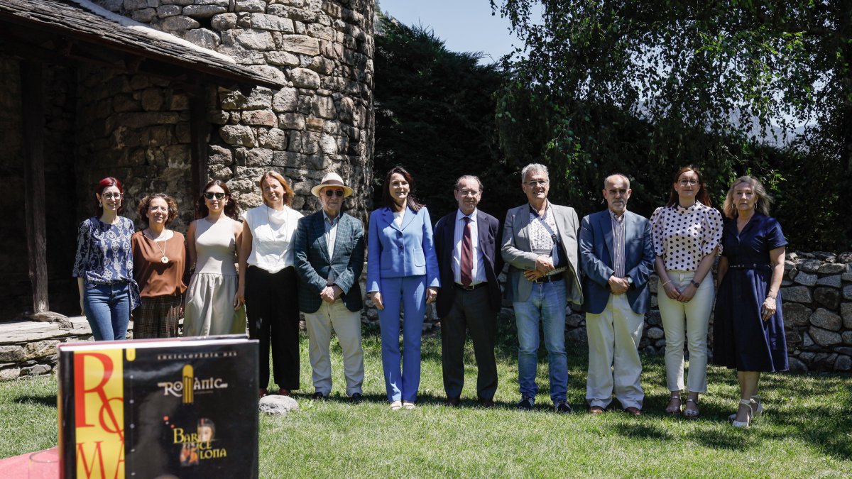 Bonell presentació inclusió Andorra a l'Enciclopèdia del Romànic de la península Ibérica