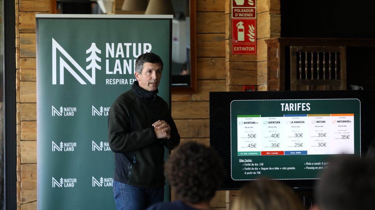 Xabier Ajona, director general de Naturland.