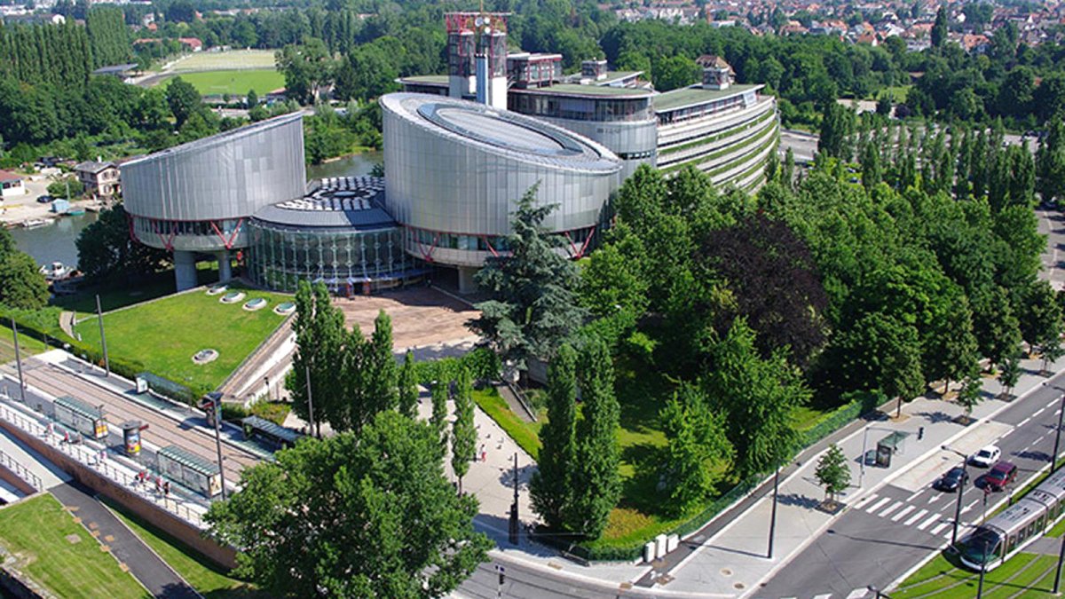 El Tribunal Europeu dels Drets Humans a Estrasburg.