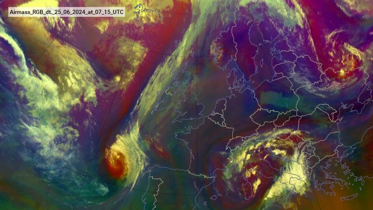 Andorra se situa sota el domini d'altes pressions