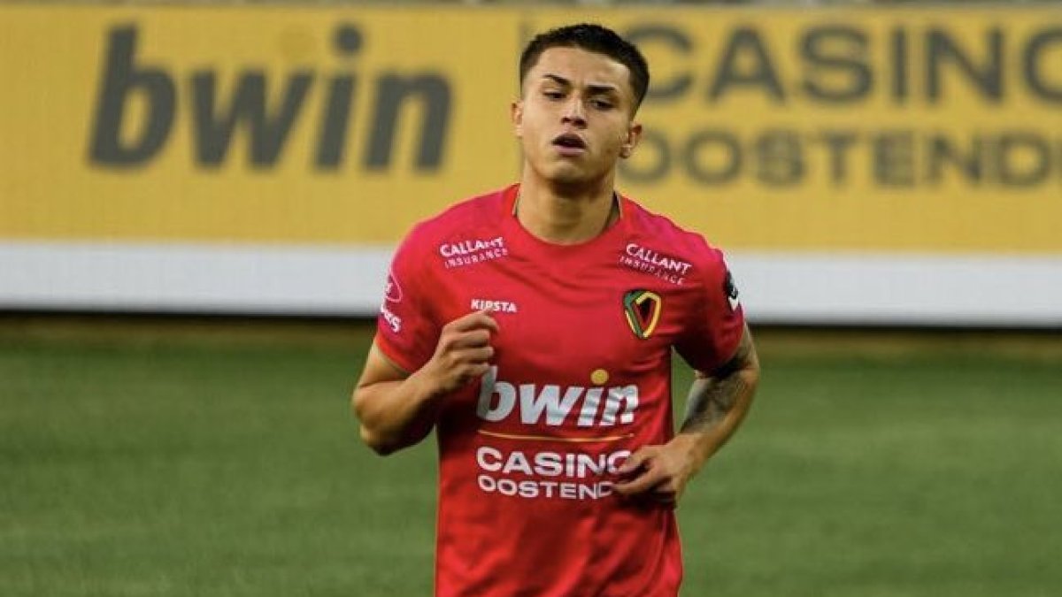 Juanda Fuentes, nou fitxatge de l'FC Andorra, va militar la temporada passada a l'Oostende belga.