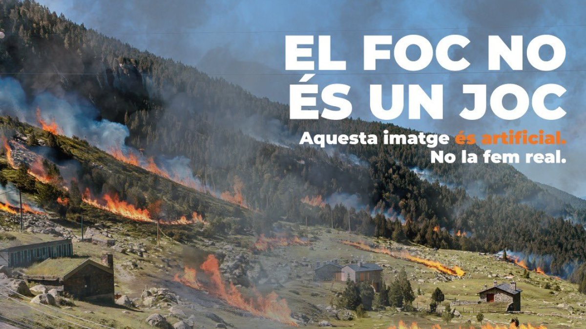 Campanya de Protecció Civil 'El foc no és un joc'