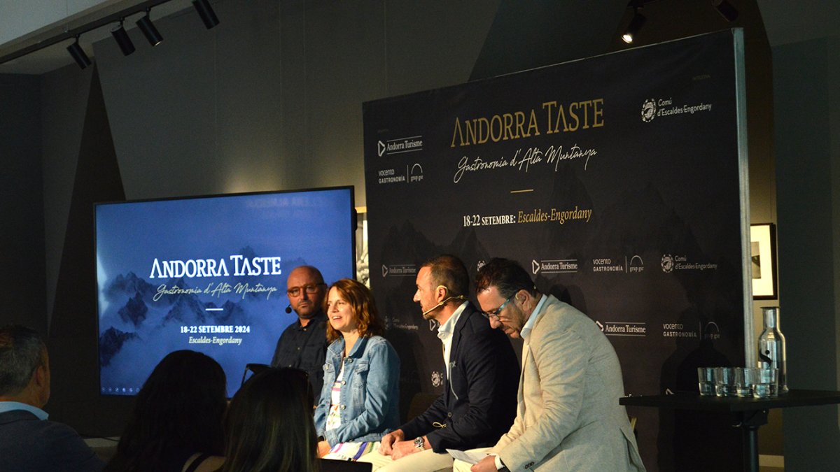 Presentació de l’Andorra Taste, ahir.
