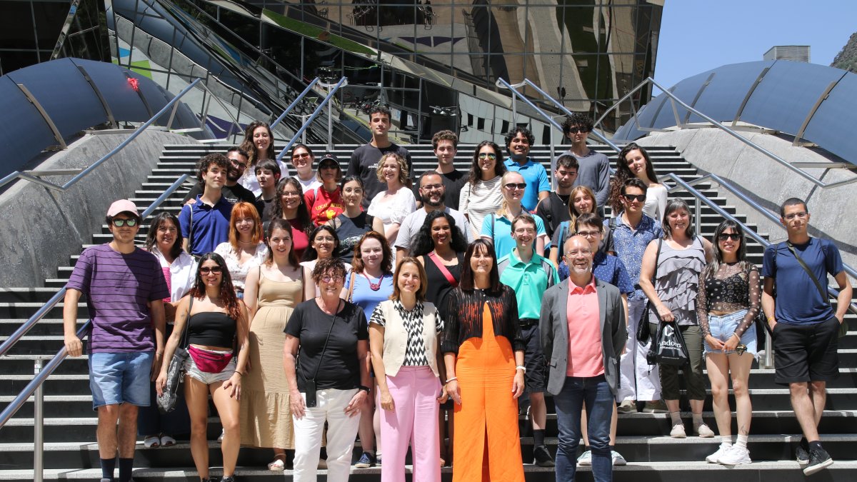 Tots els participants del Campus Universitari de la Llengua Catalana.