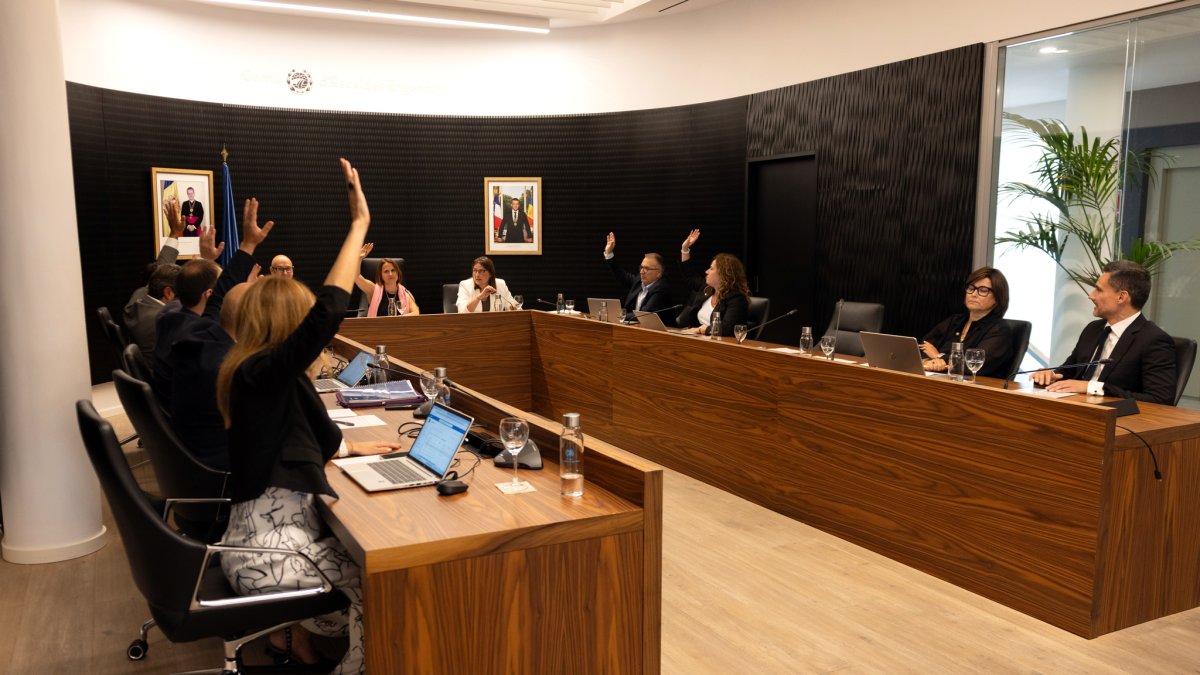 Votació de la mesura al consell de comú.