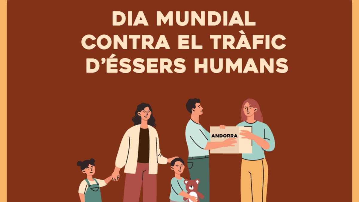 Una de les imatges per commemorar el Dia mundial contra el tràfic d’éssers humans.