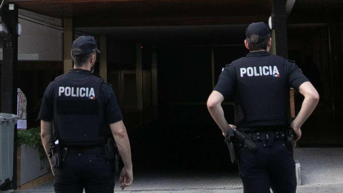 Agents de la policia.