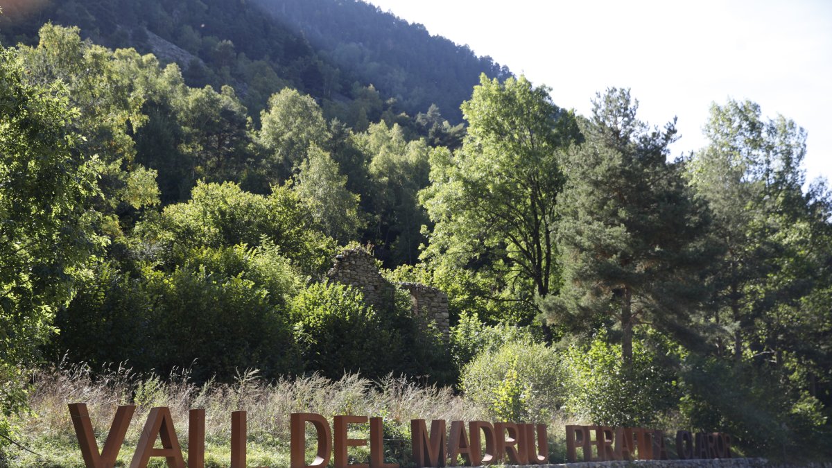 Entrada de la vall del Madriu.