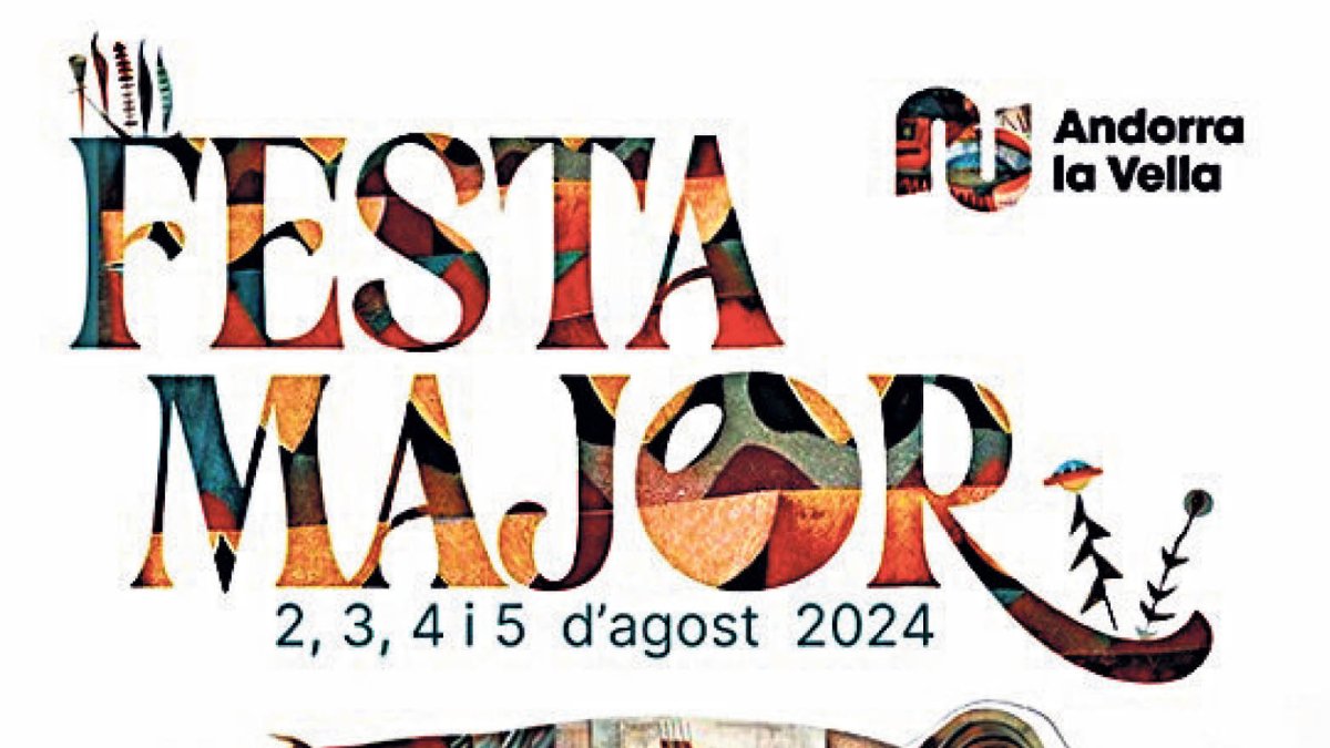 Cartell de la Festa Major d'Andorra la Vella