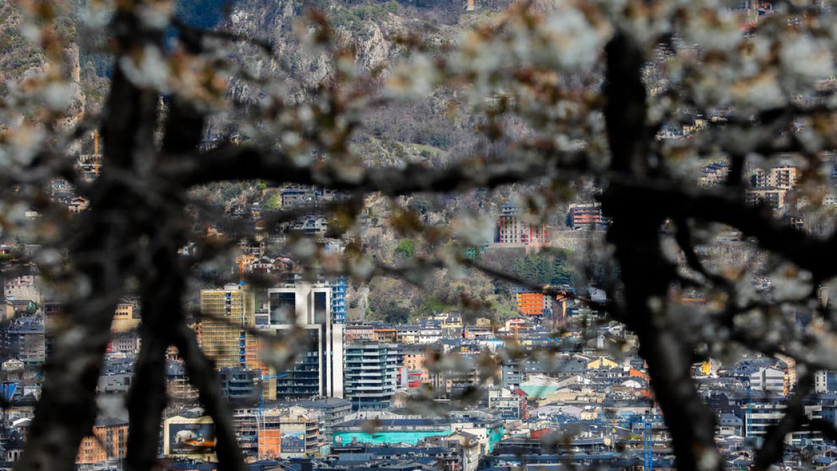 Una vista del centre urbà.