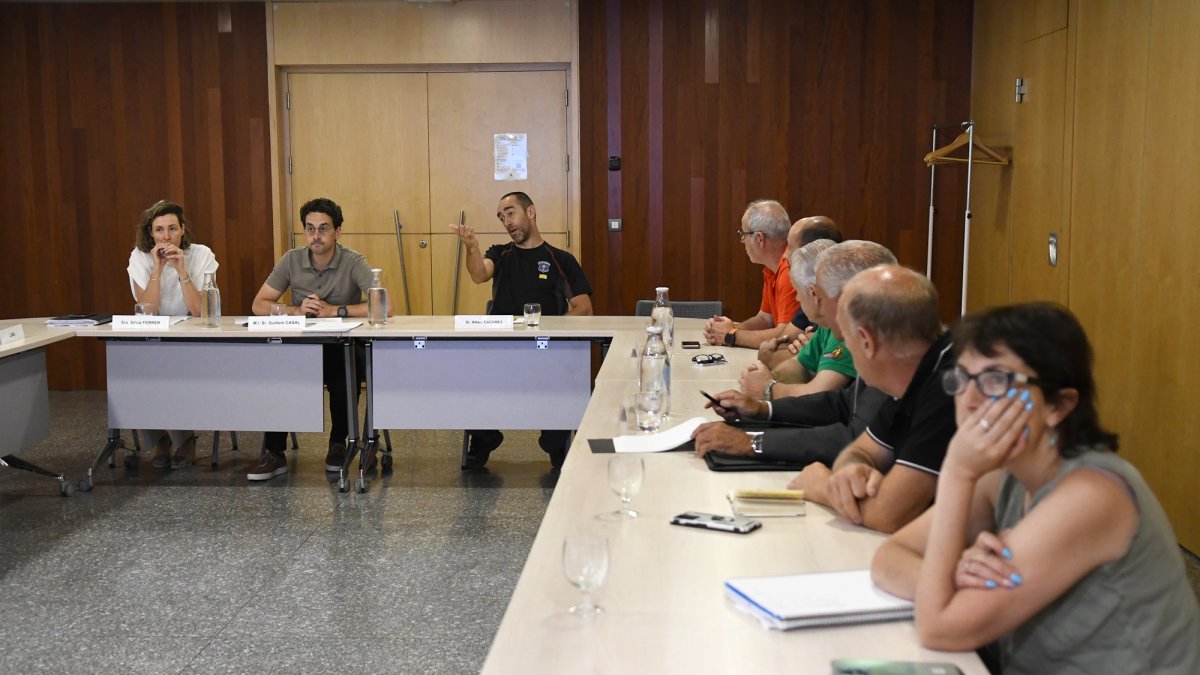 La reunió de la comissió de seguiment de la caça.