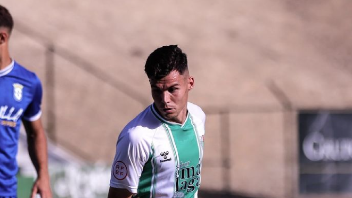 Luismi Redondo, en un partit amb l’Antequera.