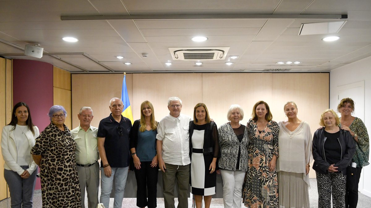 Signatura del conveni entre el Govern i la federació de la gent gran d'Andorra