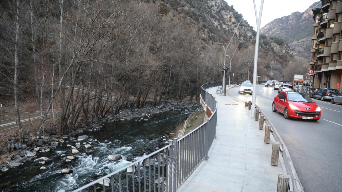 El lloc del futur túnel de Rocafort.