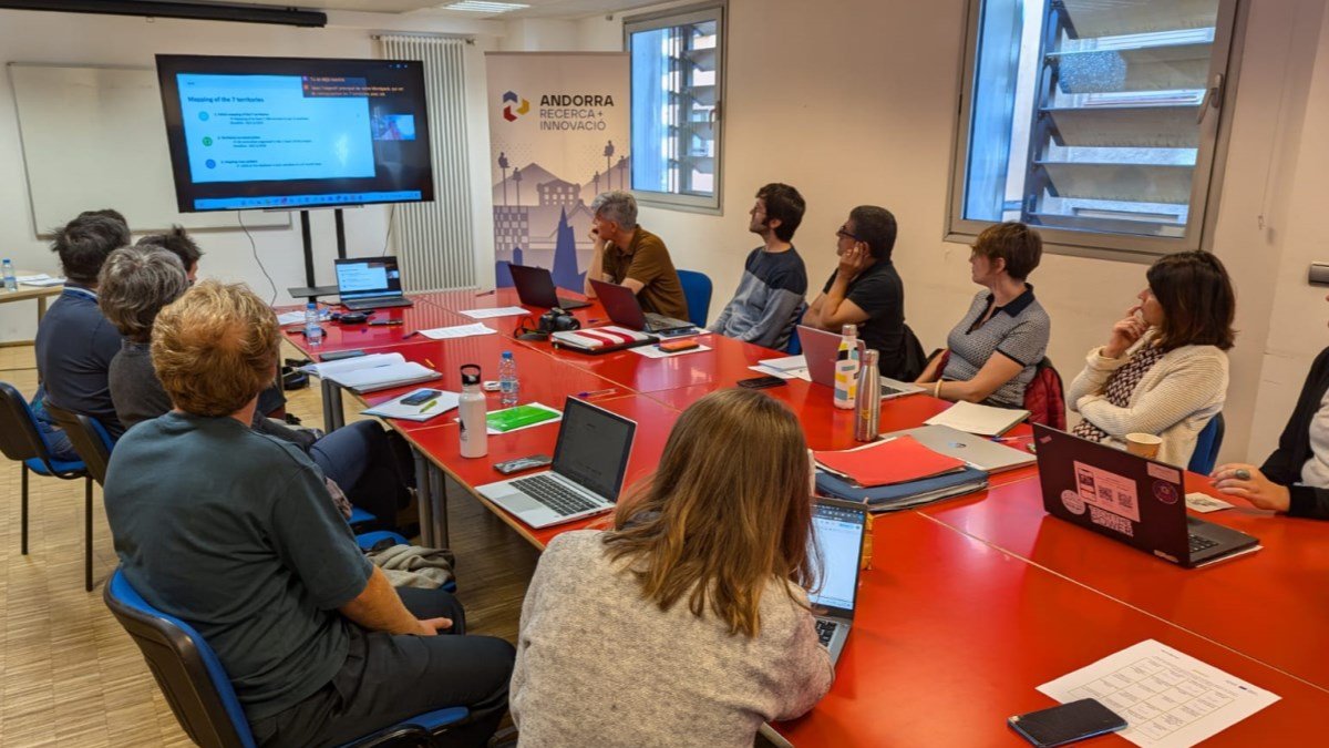 Reunió internacional del projecte a Andorra