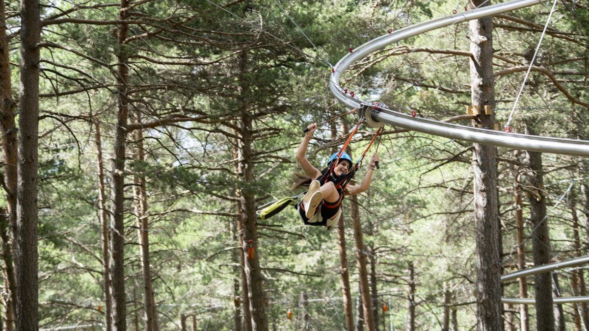 Una de les activitats del parc.