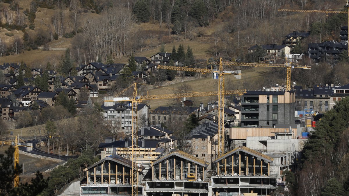 Obres en marxa a Ordino.