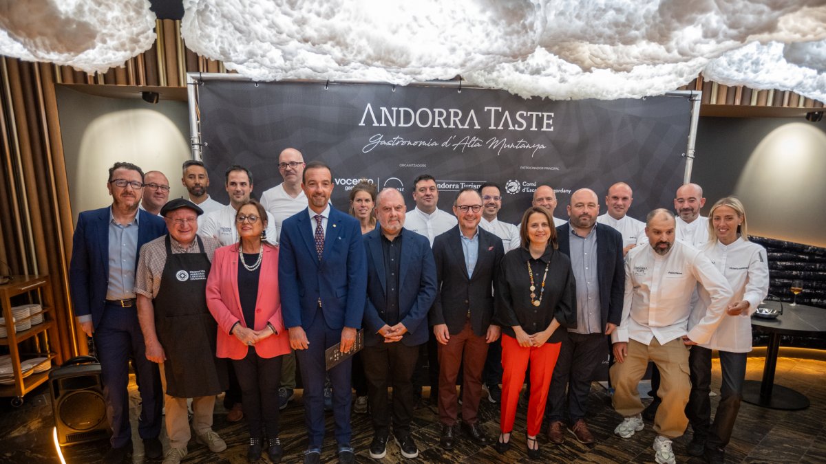 Sopa de benvinguda de l'Andorra Taste