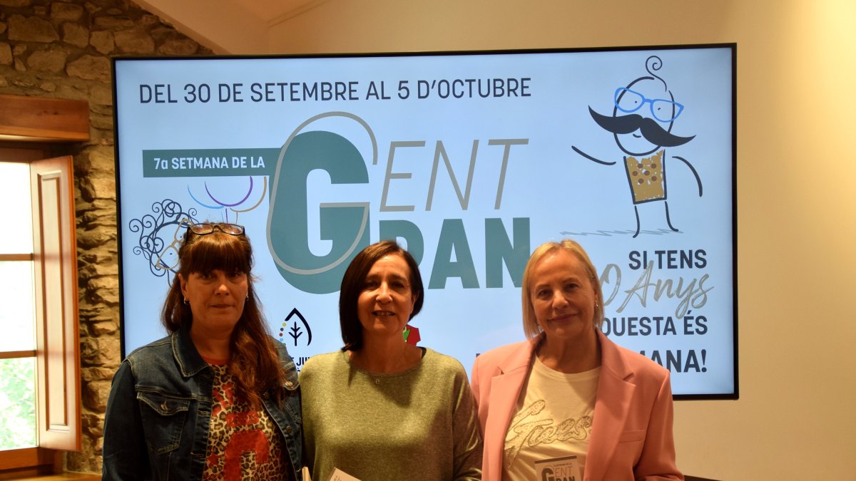 Presentació de les activitats per a la gent gran a Sant Julià