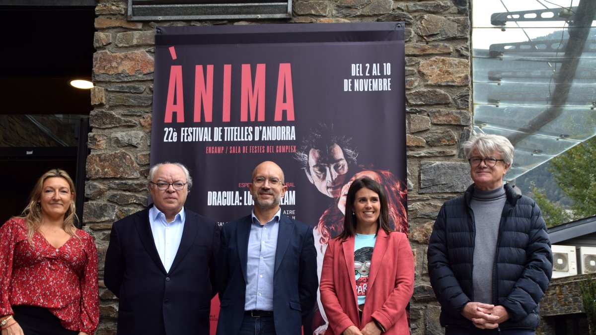 Presentació d'Ànima, el 22è Festival de Titelles d'Andorra