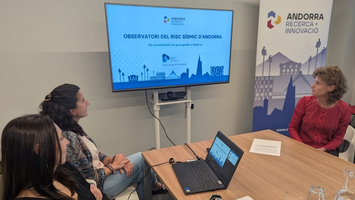 Presentació del projecte Observatori del Risc Sísmic d'Andorra