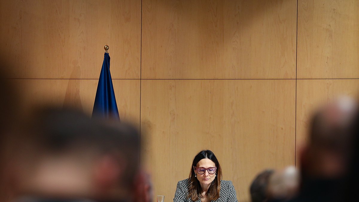 Ester Molné, ministra d’Interior i Justícia.