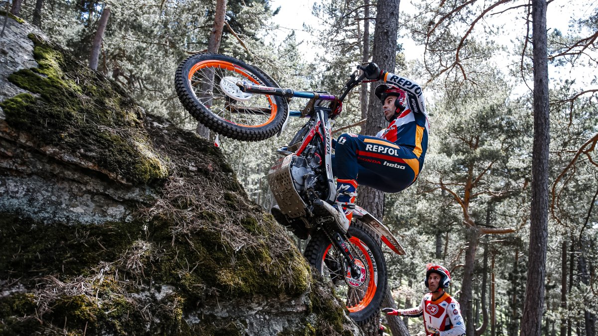 Toni Bou, a l’última edició del Mundial a Andorra.