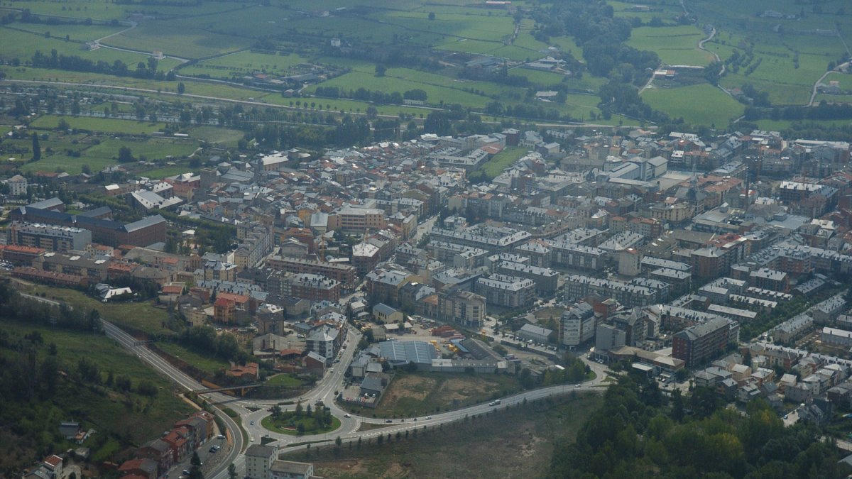 Vista aèria de la Seu.