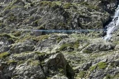 Rescat amb helicòpter dels bombers