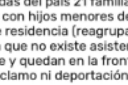 L'avís que han compartit per xarxes