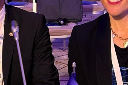 Els representants andorrans a la reunió del FMI