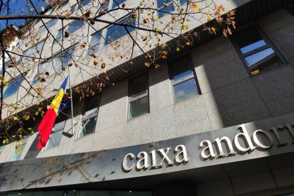 La seu de la Caixa Andorrana de la Seguretat Social.