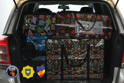 El tabac comissat per la policia