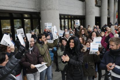 Mobilització contra el passaport Covid