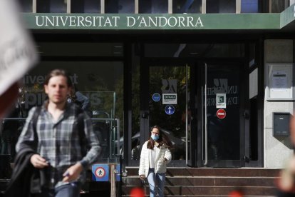 Exterior de la Universitat d'Andorra en una imatge d'arxiu