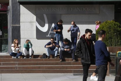 Exterior de la Universitat d'Andorra en una imatge d'arxiu