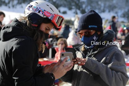 Esquiadors, Esquí, Grandvalira, El Tarter, Passaport Covid,