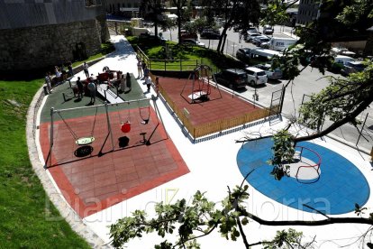 Inauguració del parc inclusiu de la capital