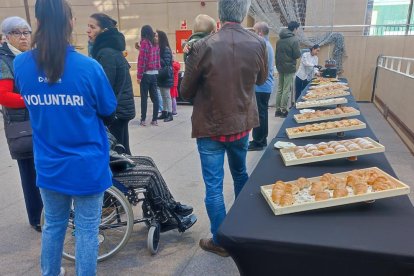 Esmorzar per als votants a Escaldes