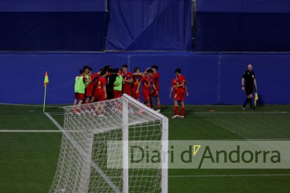 Partit de la selecció sub21 contra Bielorússia