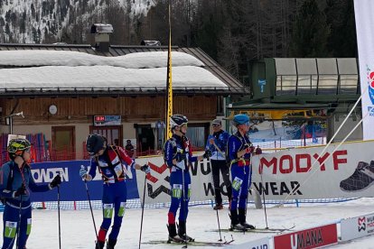 Ancion, primera per la dreta, a Cortina.