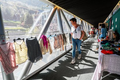 Una de les parades del Vide Dressing de primavera de la Massana.