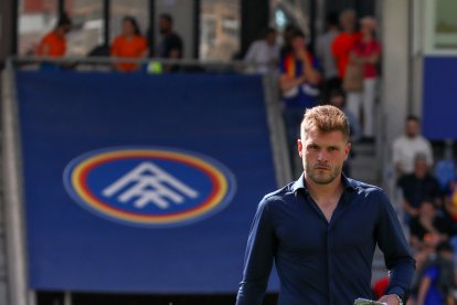 L’entrenador de l’FC Andorra, Ferran Costa.