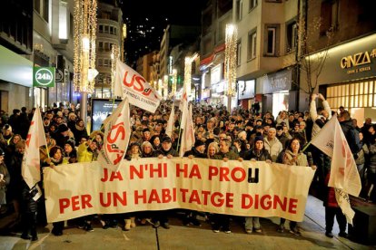 La manifestació del 8 de desembre.