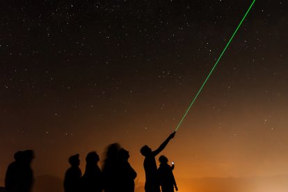 Fotos d’una observació des del Coll de la Botella