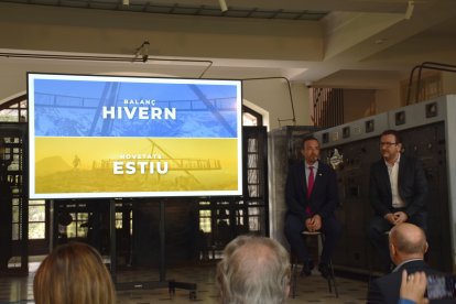 Jordi Torres i Betim Budzaku han presentat el balanç turístic de l'hivern