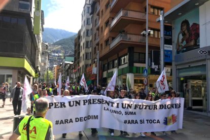 La manifestació de l’any passat.