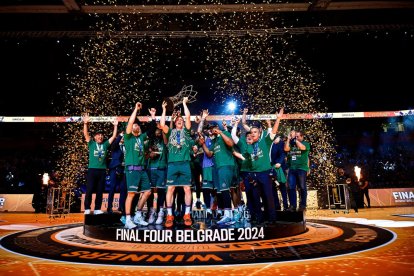 L’Unicaja va guanyar diumenge la seva primera Basketball Champions League.