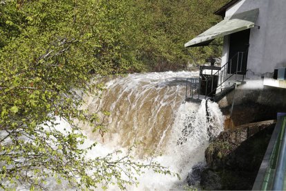 Punt de captació d’aigua del Madriu.