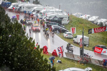 L’etapa del Tour de França que va acollir Arcalís, en una de les darreres visites de la cursa.